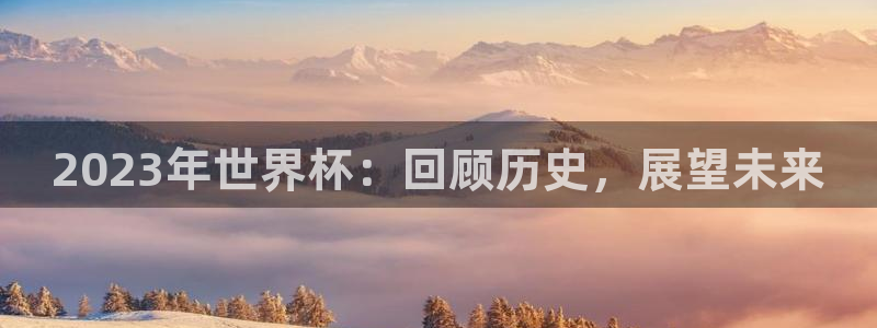 世界杯直播平台:2023年世界杯:回顾历史,展望未来